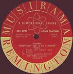 RED MUSIRAMA LABEL.