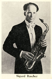 Sigurd Rascher, saxophone